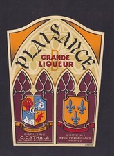 Ancienne étiquette  Alcool