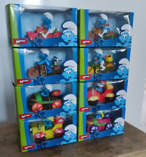Lot de 8 voitures Schtroumpfs Mondo Motors