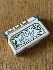 BOITE TOLE La Pie Qui Chante Pastilles Menthe. Collection. Format Livre.