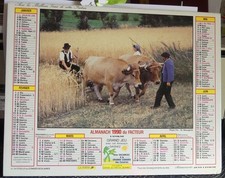 Calendrier des postes 1990