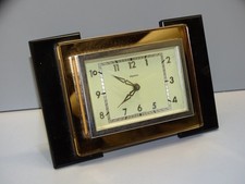 -ANCIEN REVEIL PENDULETTE BAYARD  VINTAGE FONCTIONNE COLLECTION VITRINE   D