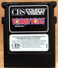 DONKEY KONG - CARTOUCHE 100% ORIGINALE CBS COLECOVISION PAL EURO - Cartridge
