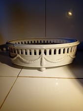 Ancien Grande Coupe Centre De Table Porcelaine De Paris