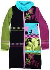 CLAYEUX robe 40% LAINE MADE IN FRANCE état NEUF en maille robe pull fille 10 ans