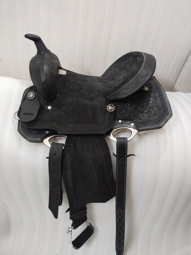 Selle cuir western - cuir, la