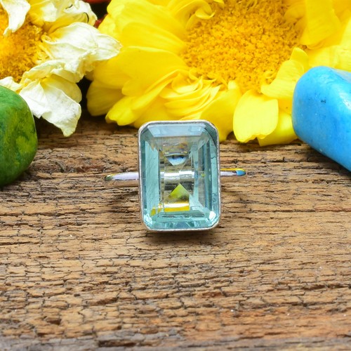 Bague fait main - main, argent