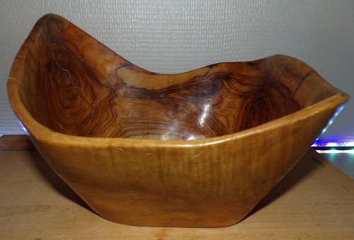 Saladier coupe en bois - saladier,