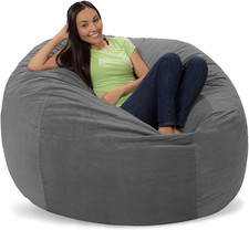 Cozy Grey Pebble Memory Foam
