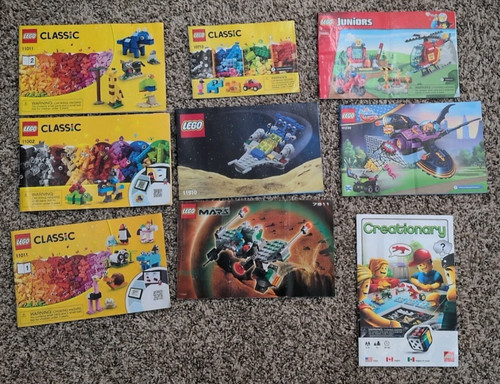 Lego manual lot classics - lego,