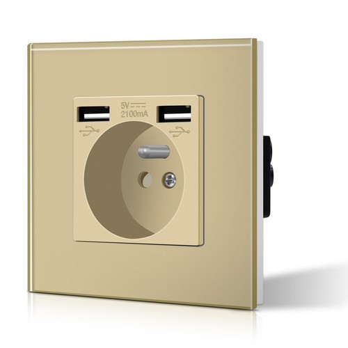 Prise courant avec usb - avec,