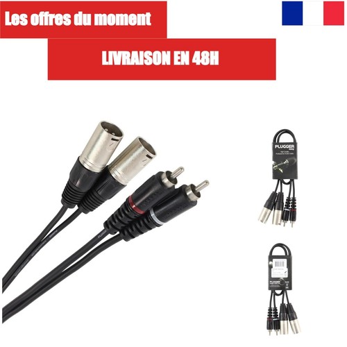 Câble audio xlr mâle - audio,