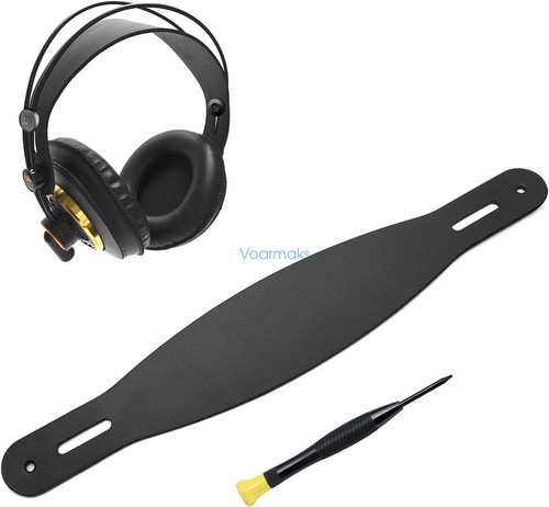 Genuine leather headband - leather, strap