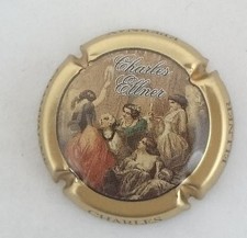 capsule champagne ELLNER charles n°6a contour or