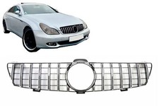 Grille Calandre pour Mercedes CLS W219 2005-2008 GT-R Panamericana Design Chrome