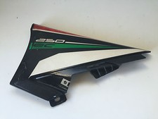 UN CACHE PLASTIQUE ARRIERE CARENAGE LATERAL GAUCHE NOIR MOTO GAS GAS 250 300 EC