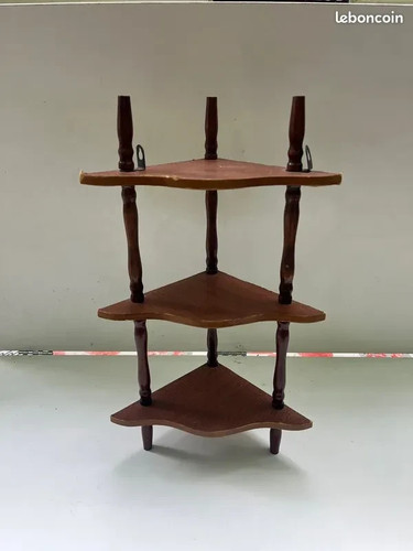 étagère bois vintage - Étagère,