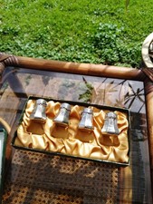 4 Salières En Étain Du Manoir