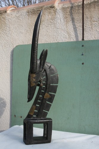 Sculpture statue antilope - sculpture,