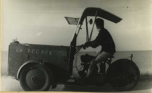 Bretagne 1948 triporteur moto - bretagne,