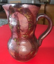 Pichet en céramique décor