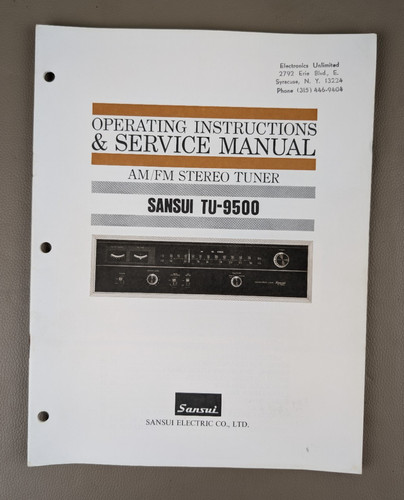 Sansui 9500 fm - sansui, stereo