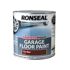 Ronseal 35762 Diamant Rigide Garage Sol Peinture Tuile Rouge 2.5 Litre