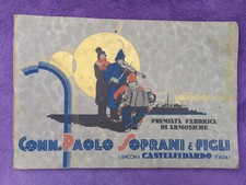 Catalogue de vente de la manufacture Paolo Soprani vers 1920 - RARE