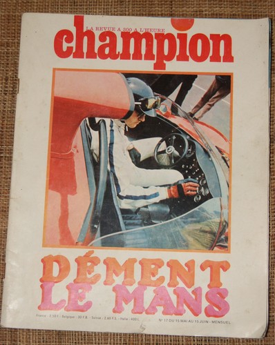 Revue champion dément - revue, mans