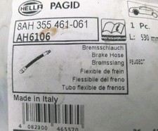 Flexible De Frein Hella Peugeot AH6106 530mm 480680 460880 (#AUT154)