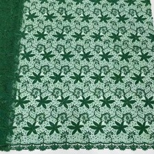 Tissu En Dentelle Brodé De