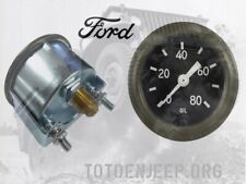 MANO INSTRUMENT JAUGE PRESSION HUILE  JEEP  FORD GPW  US WW2 . willys mb