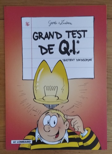 Elève ducobu grand test - l'elève,