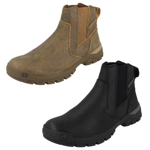 Bottes cuir caterpillar - bottes,