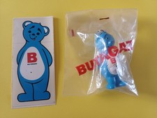 lot Ours BUTAGAZ figurine avec ventouse 5 cm de haut et  sticker 8 x 3,7 cm