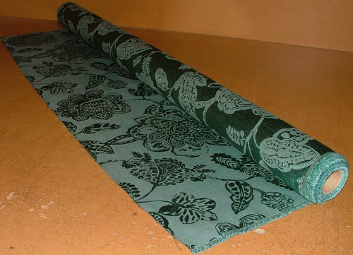 Tissu rideau lin soie - tissu,