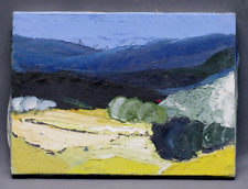 Tableau Bernard Folinais Paysage  école Franc-Comtoise