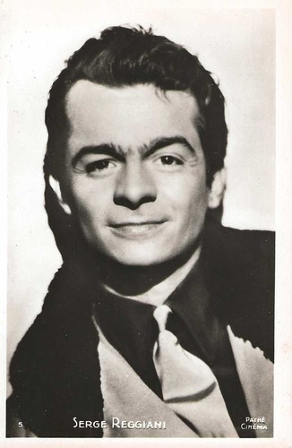 Serge reggiani - cp,