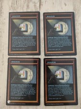 4 Maglocks challenges SHADOWRUN Card ccg Tcg Oop