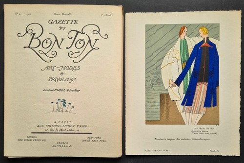 Gazette bon ton 9 - bon, n°9-1920