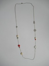 Collier sautoir pastille