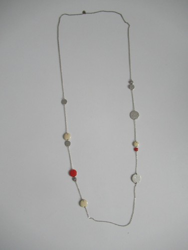 Collier sautoir pastille