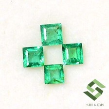 3x3 MM Émeraude Naturel Coupe