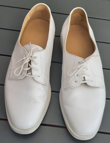 Chaussures cuir blanches - chaussures,