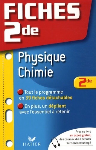 Fiches bac physique chimie - fiches, physique-chimie