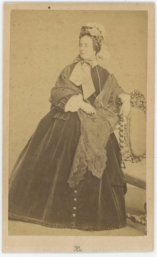 Cdv cremière circa 1865 - cdv,