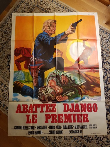 Affiche 1971 abattez django - affiche, le