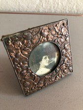 ❤️Ancien petit cadre photo en métal vintage