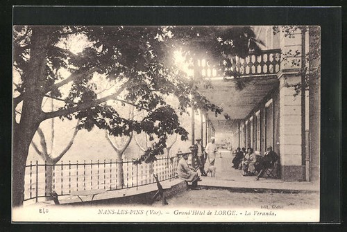 Cpa nans les pins - cpa, nans-les-pins