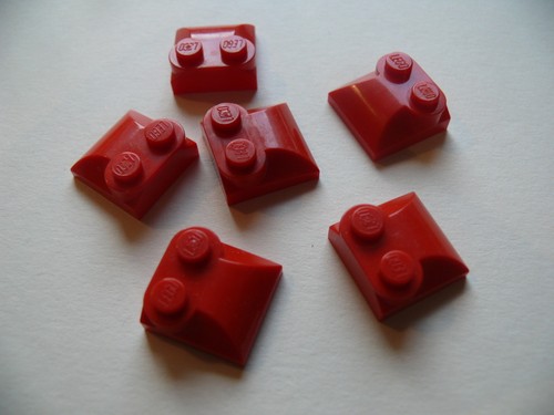 Lego brick courbes rouges - 6,