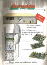 RADIO PLANS N°404 CAPACIMETRE NUMERIQUE / TRAIN A VAPEUR AVEC SIFFLET / TIMER
